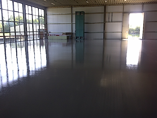 Pumped Screed - Water Based Epoxy Coating